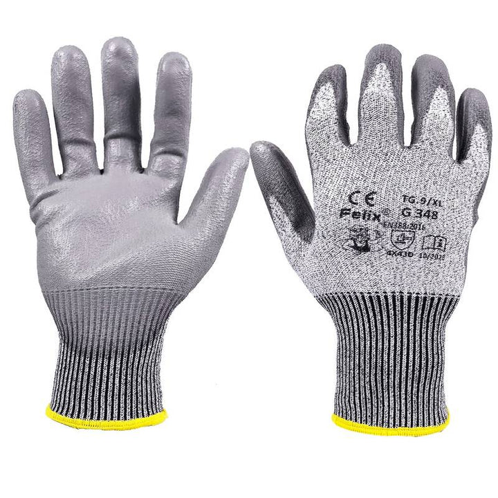 Guanti da lavoro in nylon e nitrite con polsino Guanti da lavoro in nylon e nitrite con polsino