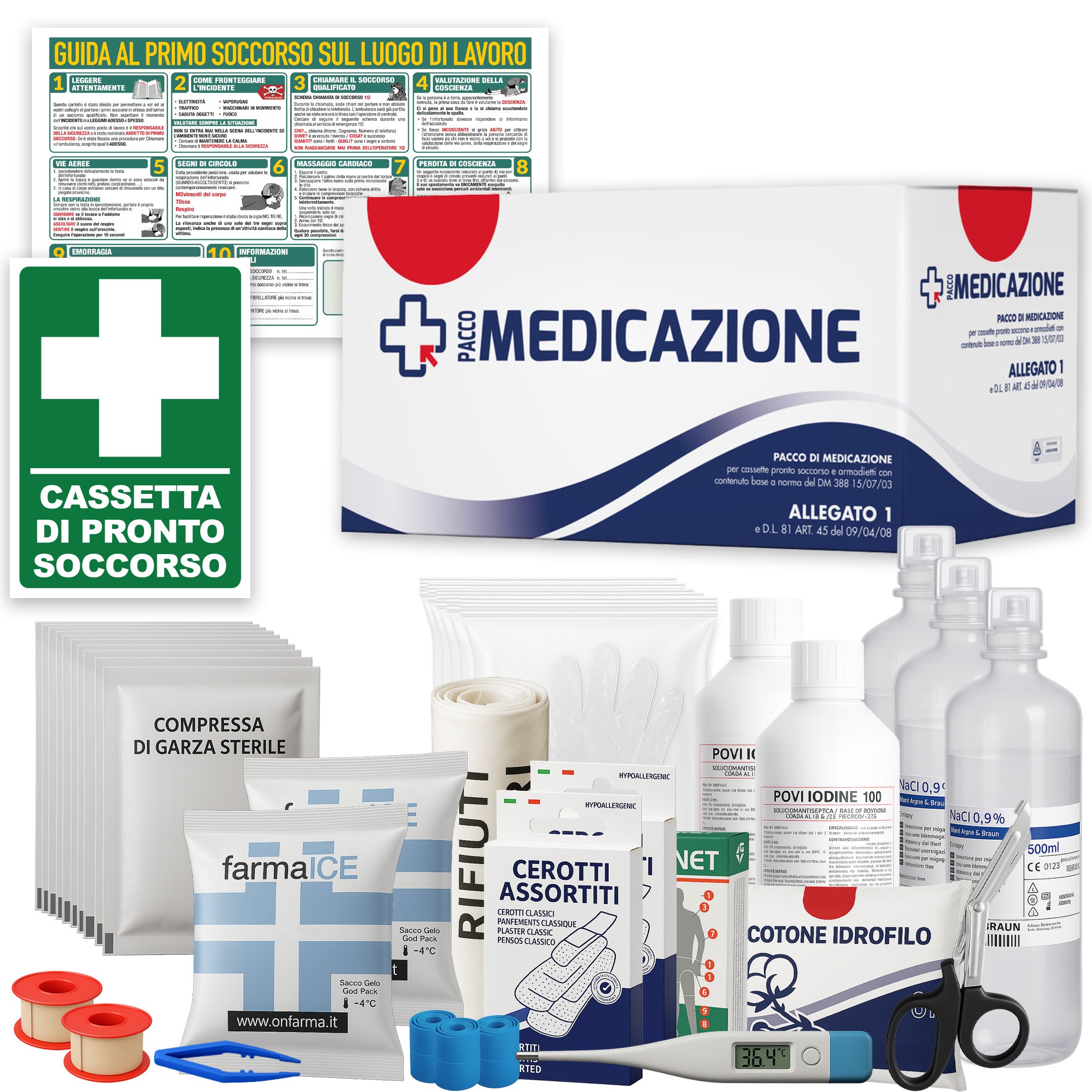 Primo Soccorso - Armadi - Valigette - Kit Pronto Soccorso All. 2 - Foto 7