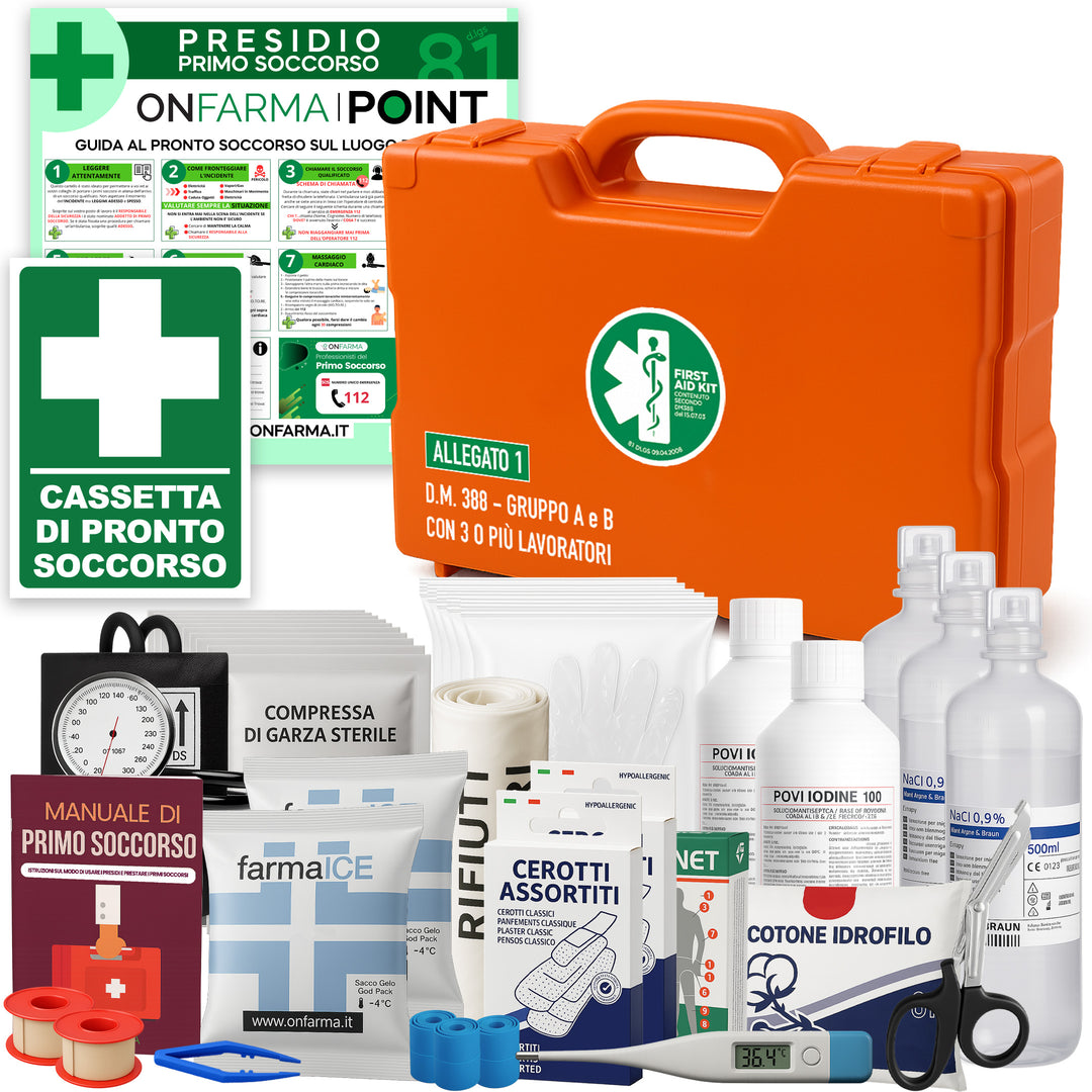 Cassetta Pronto Soccorso KIT Pronto Soccorso Omologata DIN - Foto 1