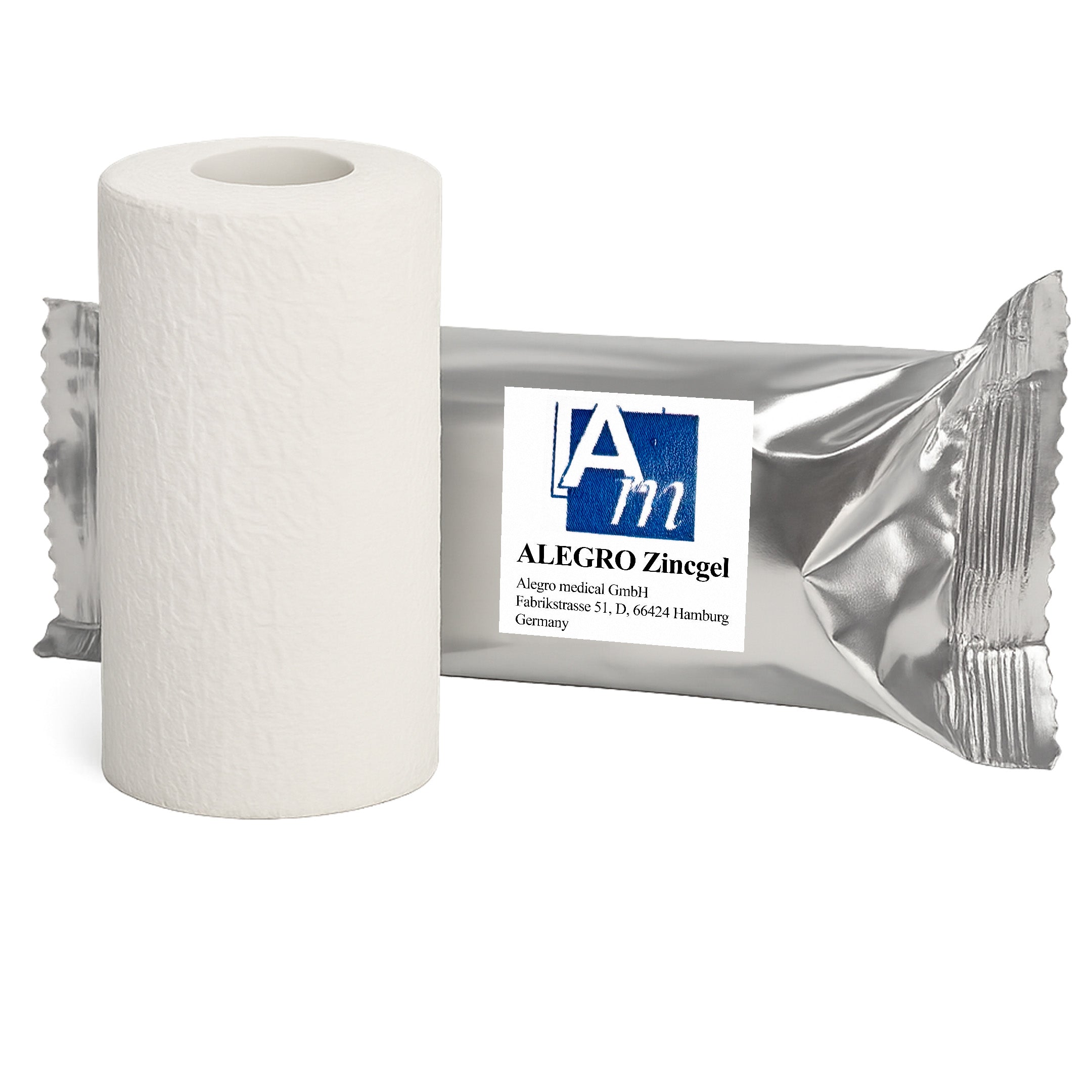 Eurelasto Benda Elastica Adesiva All'Ossido Di Zinco - 4,5mt X 6cm, Ipoallergenica, In Cotone, Per Bendaggi Compressivi E Lesioni Muscolari