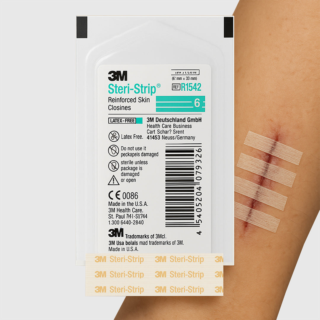 3M Punti Strisce Sterili Pelle Di Chiusura - 1/4 X 4 - One Busta - Foto 6